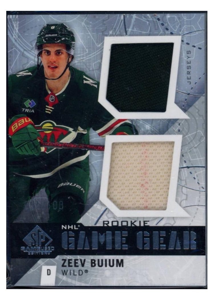 2025-26 SP Game Used Game Gear Zeev Buium #GG-ZB card
