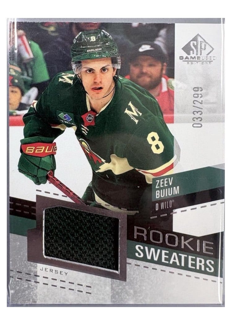 2025-26 SP Game Used Rookie Sweaters Zeev Buium #RS-ZB