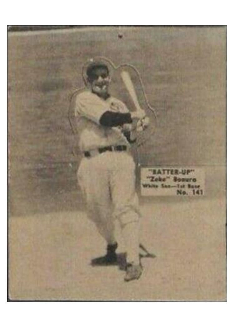 1934 Batter Up Zeke Bonura #141 card