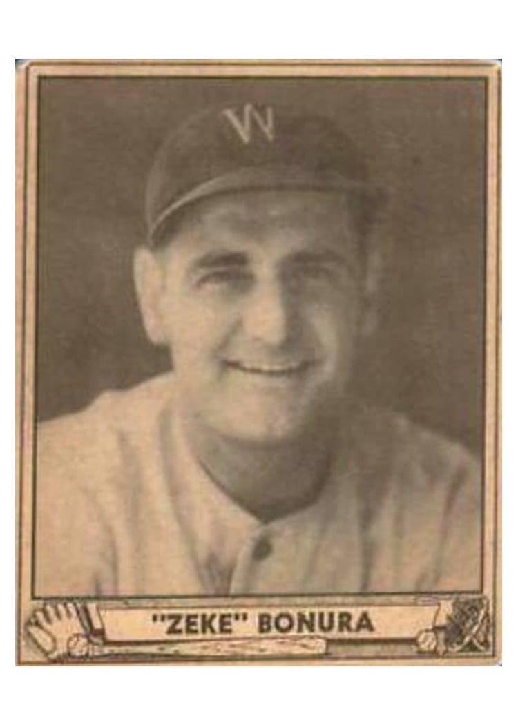 1940 Play Ball Zeke Bonura #131 card
