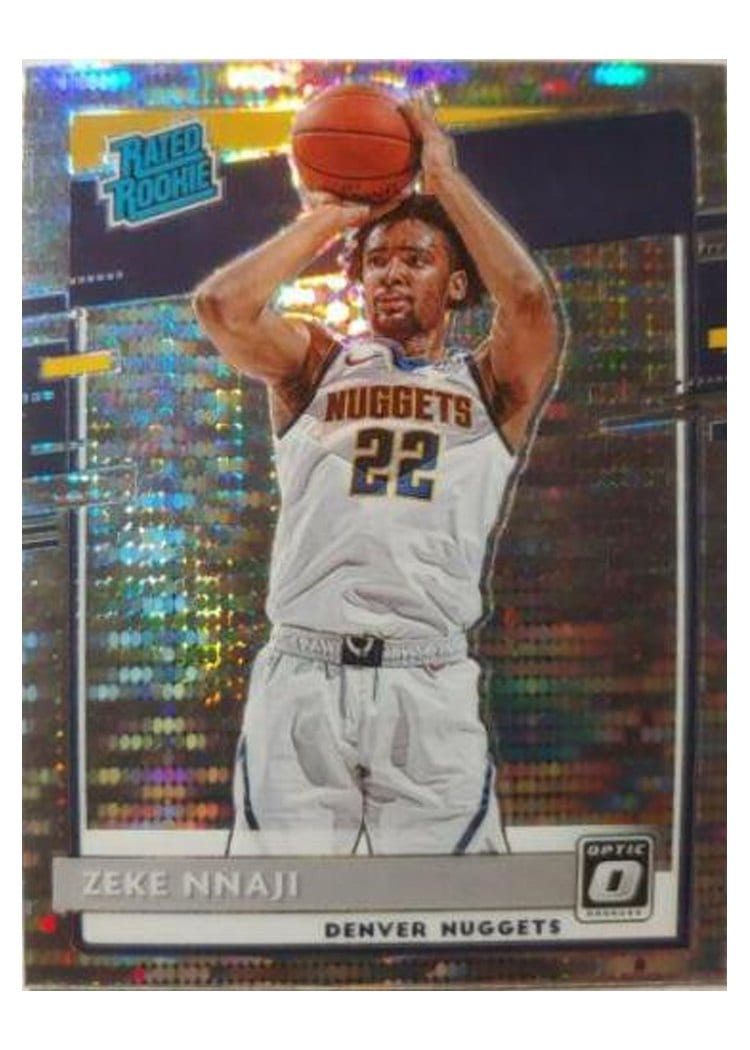 2020-21 Donruss Optic Base Set Zeke Nnaji #172 card