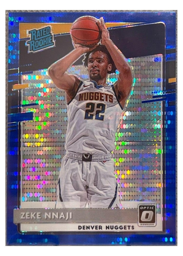 2020-21 Donruss Optic Base Set Zeke Nnaji #172 card