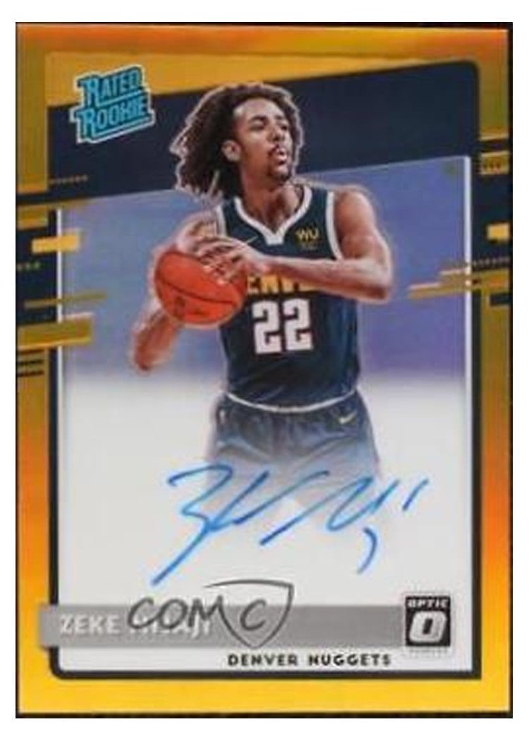2020-21 Donruss Optic Base Set Zeke Nnaji #172 card