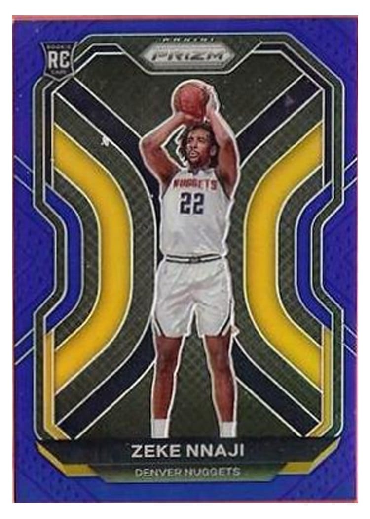 2020-21 Panini Prizm Base Set Zeke Nnaji #266 card