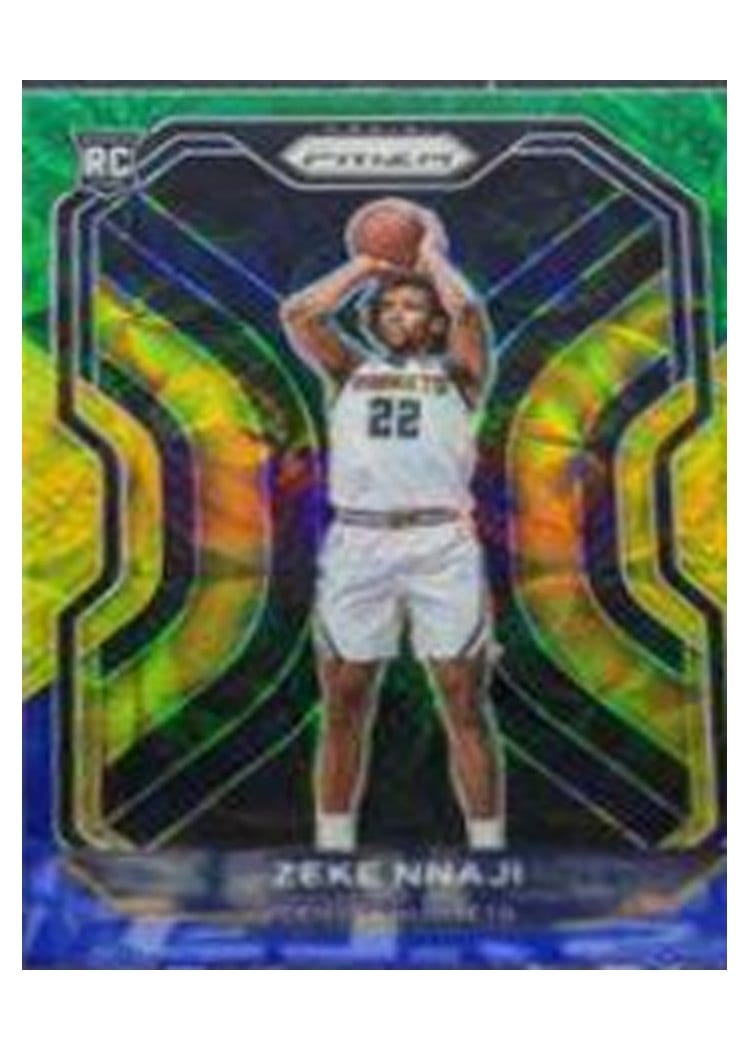 2020-21 Panini Prizm Base Set Zeke Nnaji #266 card
