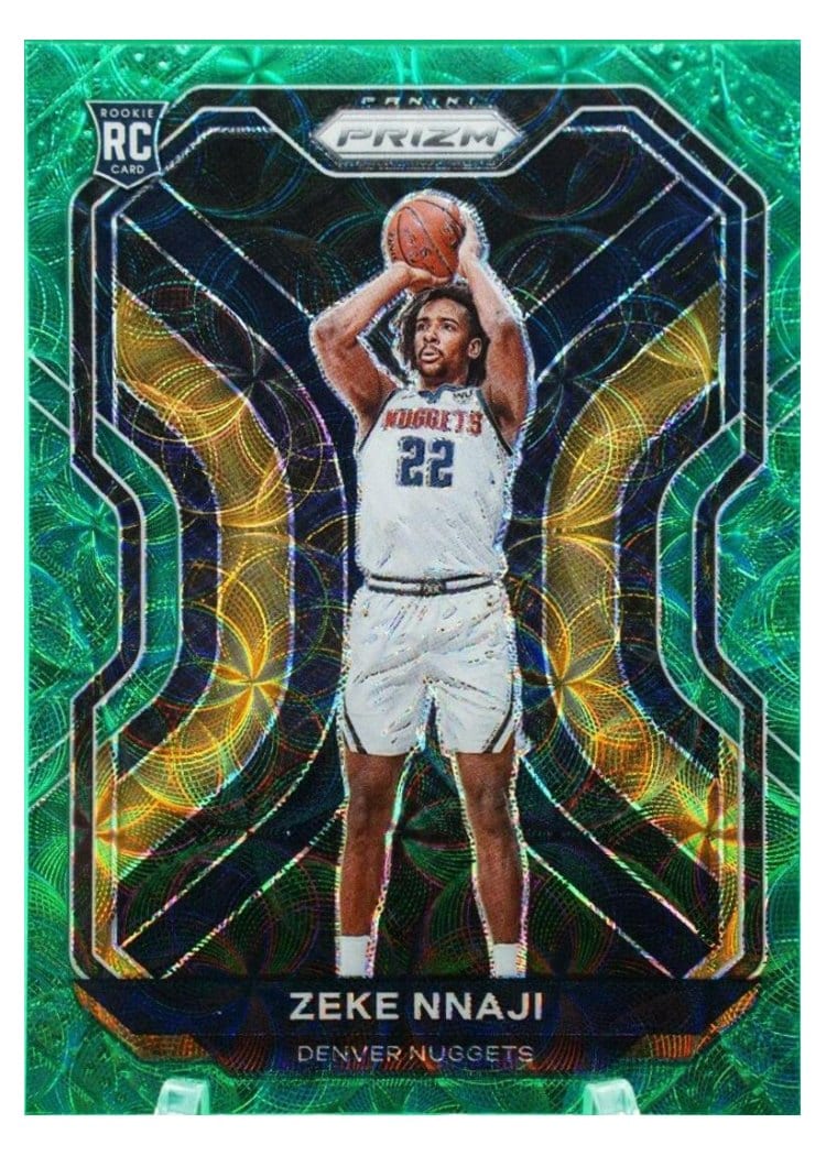 2020-21 Panini Prizm Base Set Zeke Nnaji #266 card