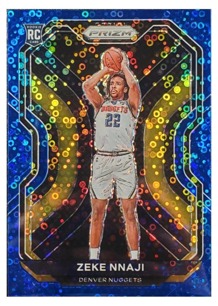 2020-21 Panini Prizm Base Set Zeke Nnaji #266 card