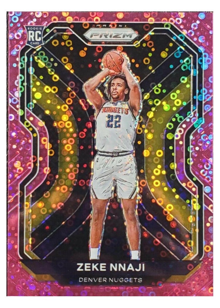 2020-21 Panini Prizm Base Set Zeke Nnaji #266 card