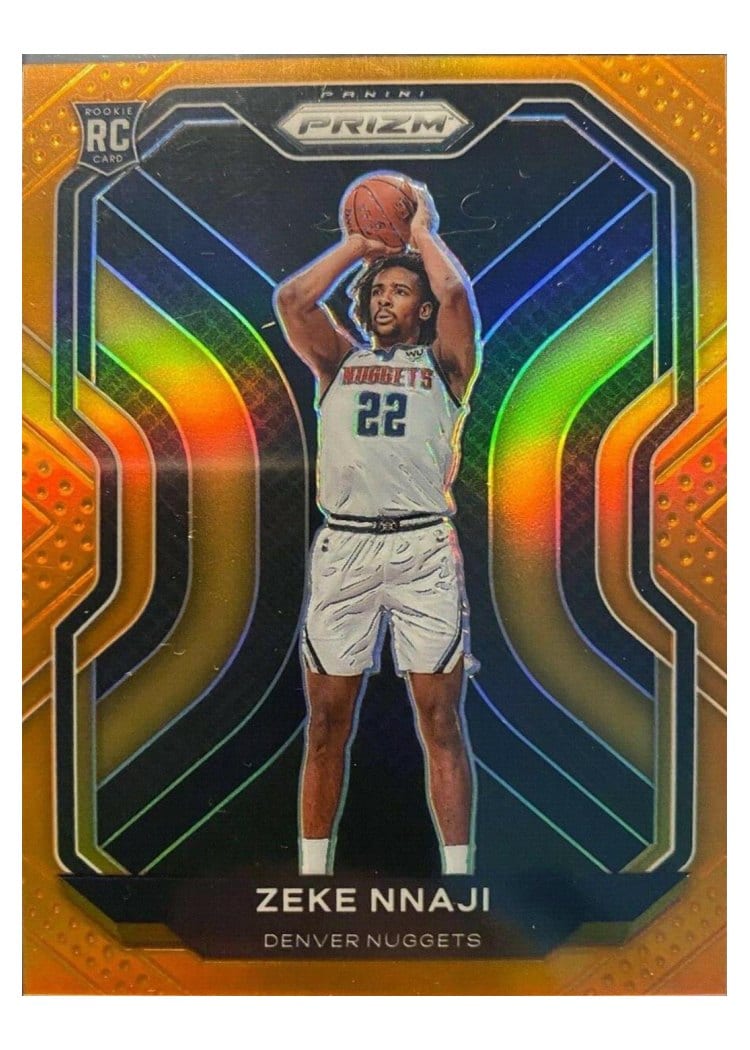 2020-21 Panini Prizm Base Set Zeke Nnaji #266 card