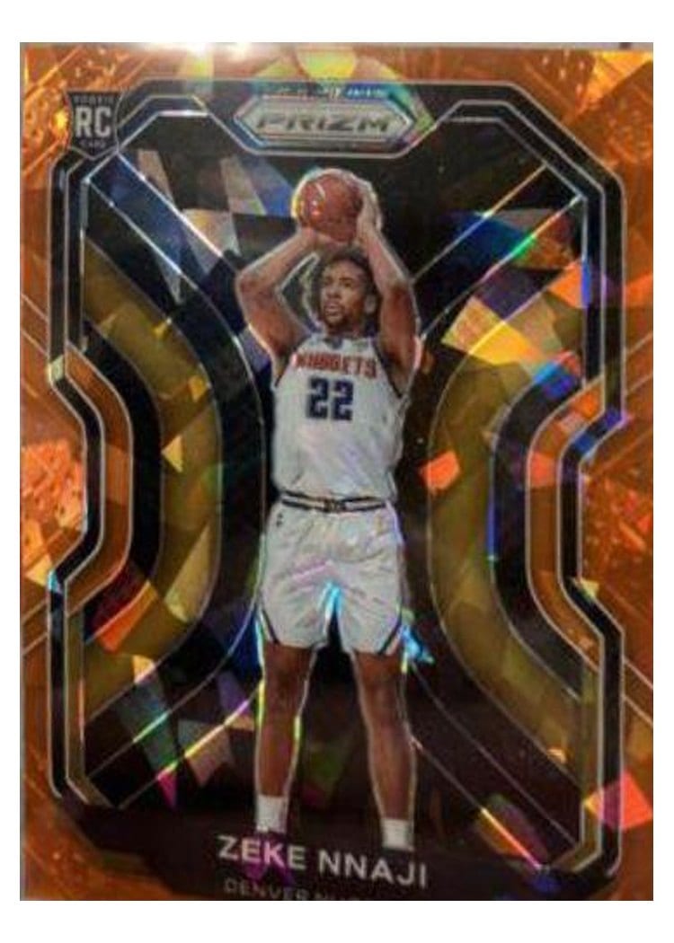 2020-21 Panini Prizm Base Set Zeke Nnaji #266 card