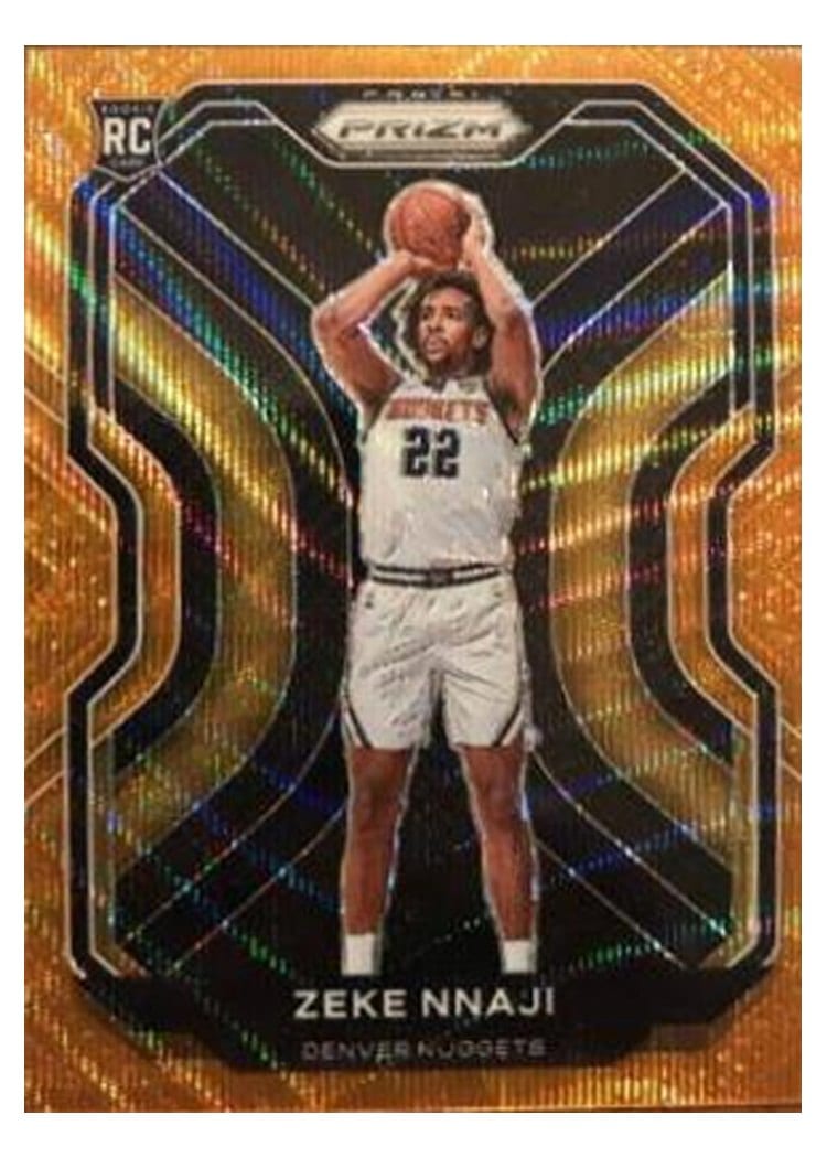 2020-21 Panini Prizm Base Set Zeke Nnaji #266 card
