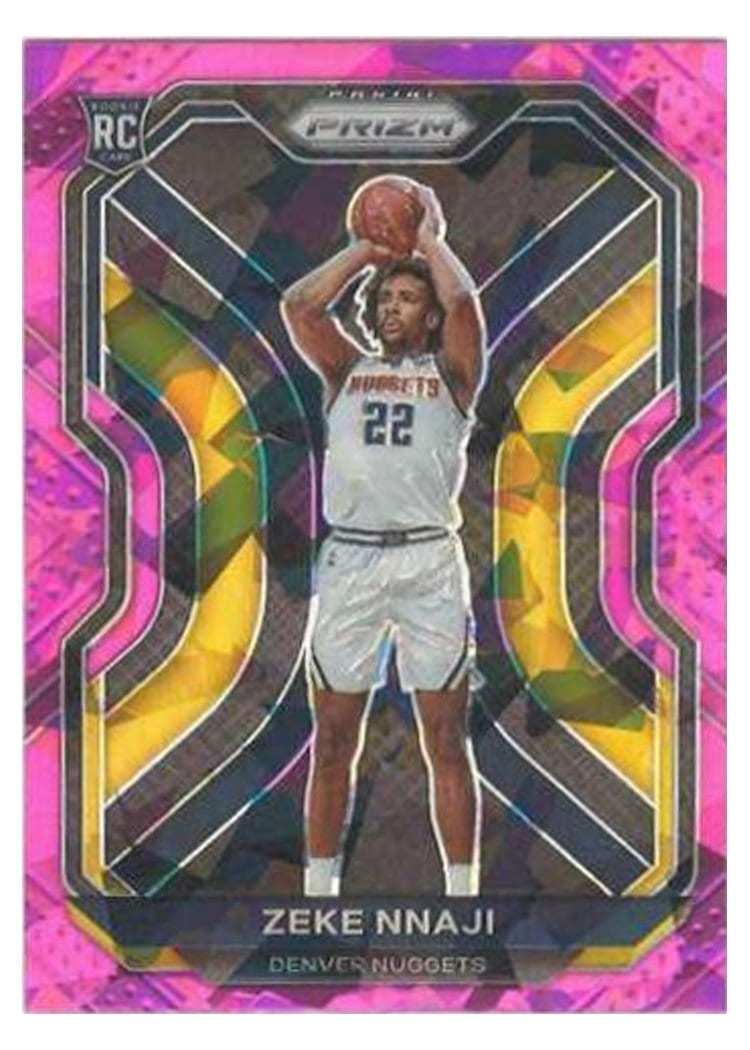 2020-21 Panini Prizm Base Set Zeke Nnaji #266 card