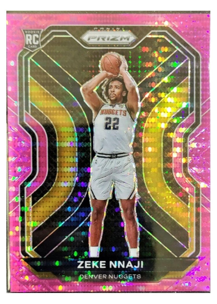 2020-21 Panini Prizm Base Set Zeke Nnaji #266 card
