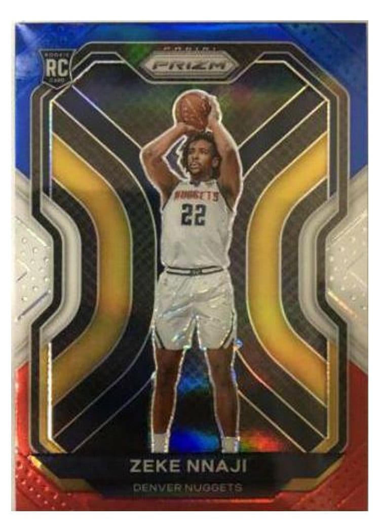 2020-21 Panini Prizm Base Set Zeke Nnaji #266 card