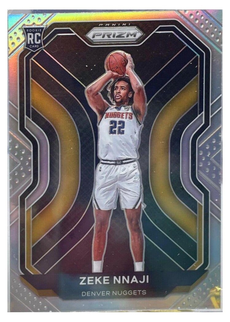 2020-21 Panini Prizm Base Set Zeke Nnaji #266 card