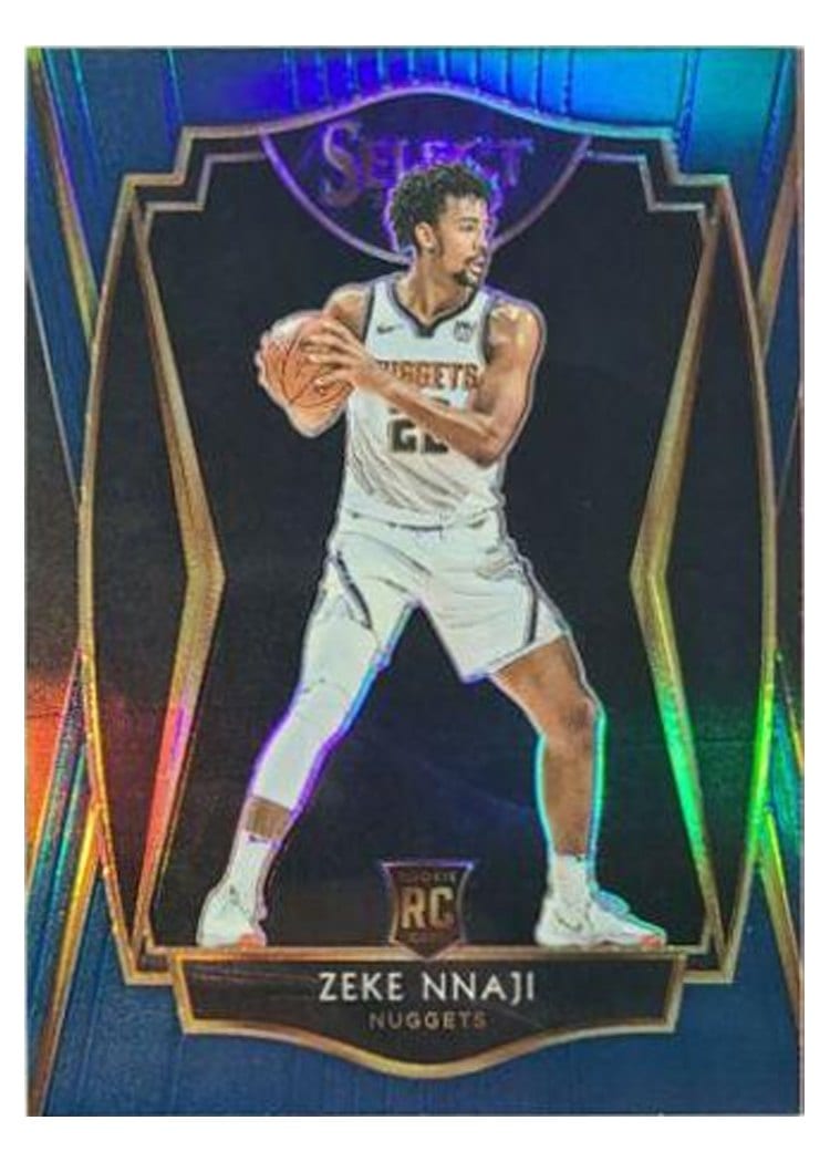 2020-21 Panini Select Base Set Zeke Nnaji #194 card