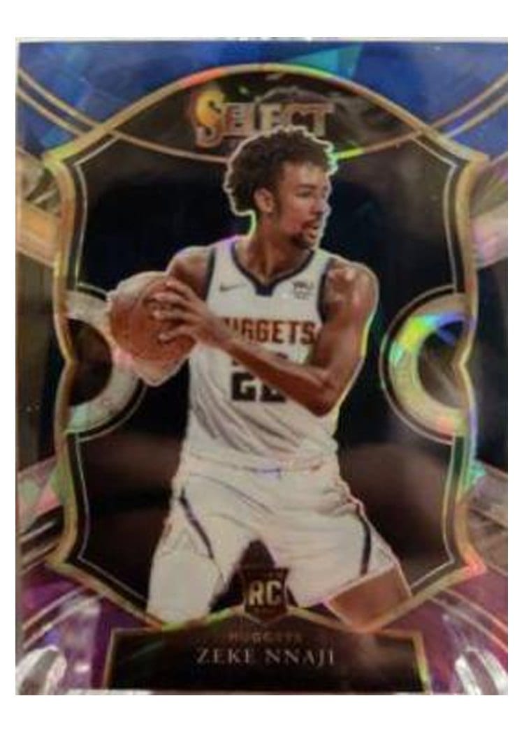 2020-21 Panini Select Base Set Zeke Nnaji #194 card