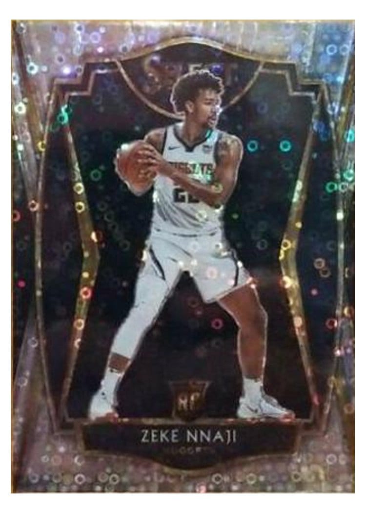 2020-21 Panini Select Base Set Zeke Nnaji #194 card