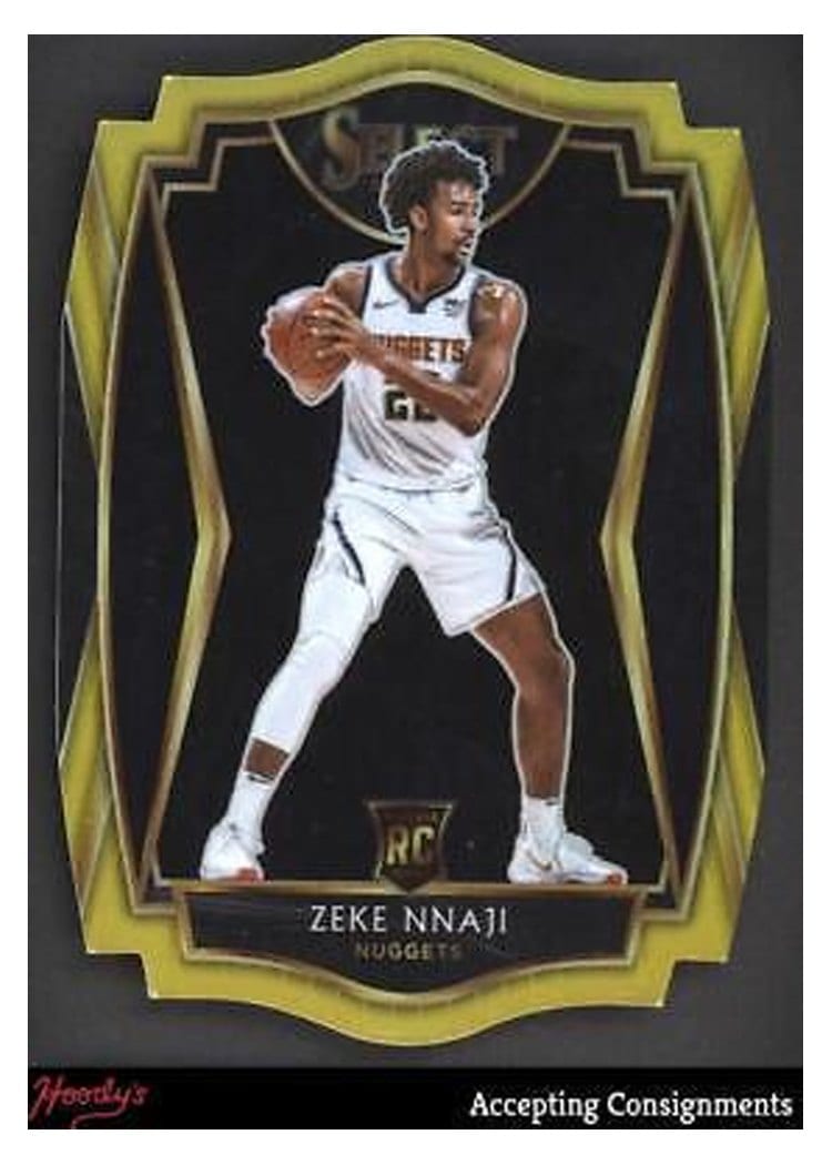 2020-21 Panini Select Base Set Zeke Nnaji #194 card