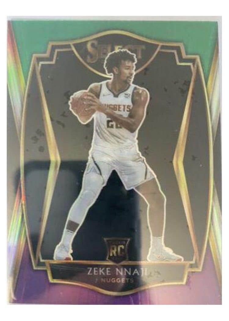 2020-21 Panini Select Base Set Zeke Nnaji #194 card