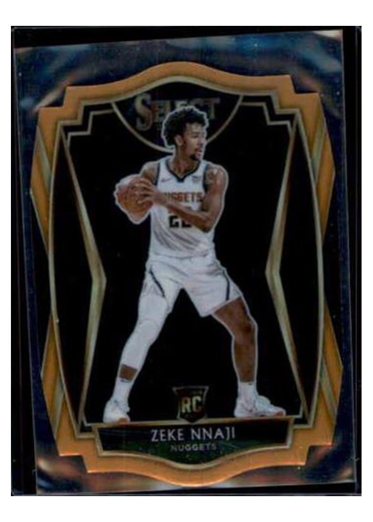 2020-21 Panini Select Base Set Zeke Nnaji #194 card