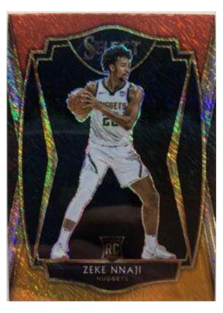 2020-21 Panini Select Base Set Zeke Nnaji #194 card