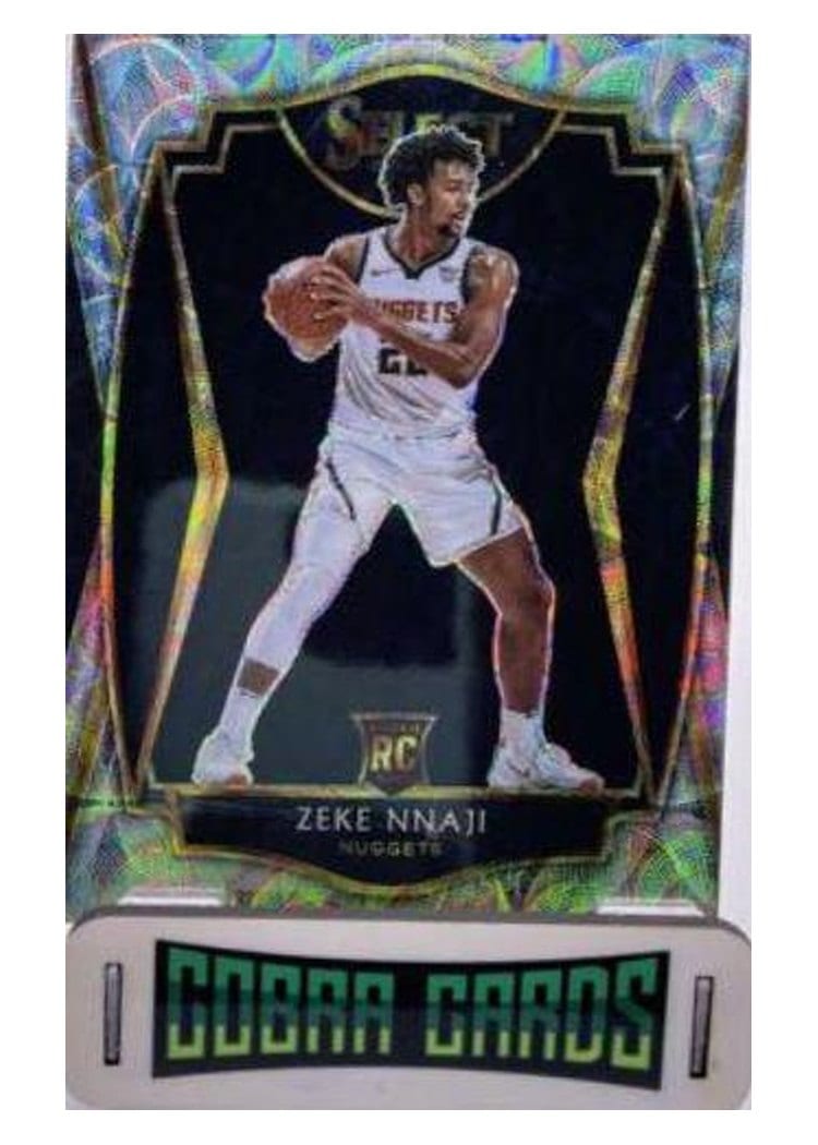 2020-21 Panini Select Base Set Zeke Nnaji #194 card