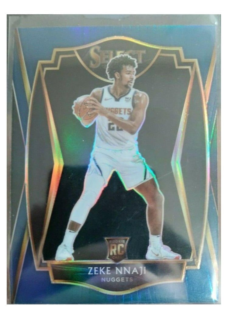 2020-21 Panini Select Base Set Zeke Nnaji #194 card
