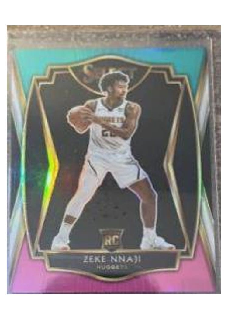 2020-21 Panini Select Base Set Zeke Nnaji #194 card