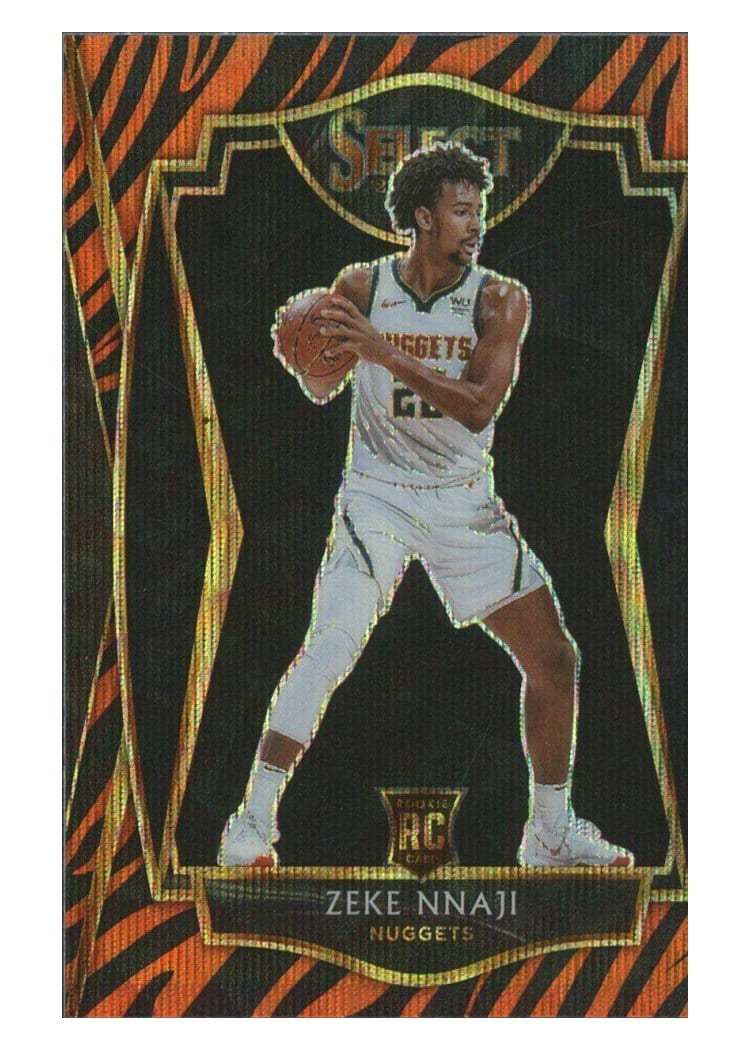 2020-21 Panini Select Base Set Zeke Nnaji #194 card