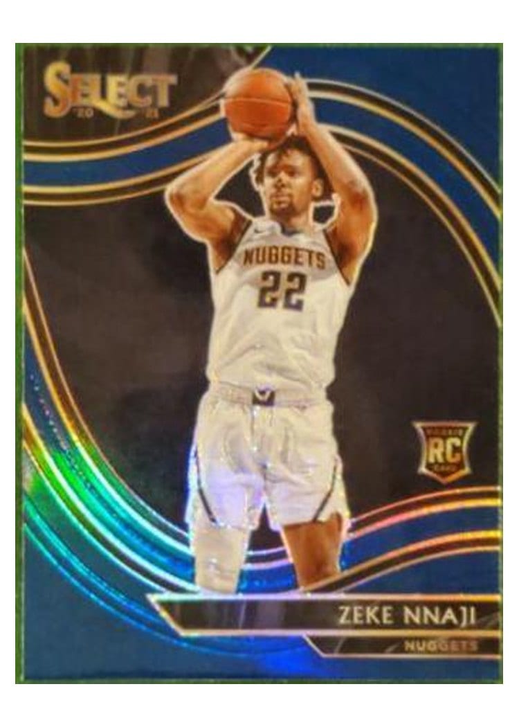 2020-21 Panini Select Base Set Zeke Nnaji #279 card