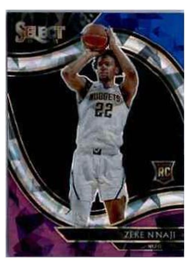 2020-21 Panini Select Base Set Zeke Nnaji #279 card