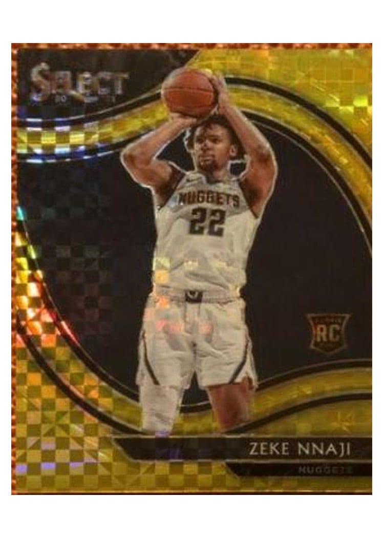 2020-21 Panini Select Base Set Zeke Nnaji #279 card