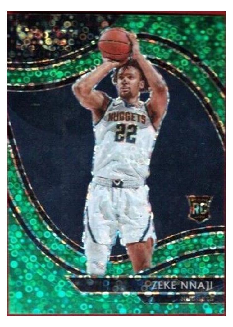 2020-21 Panini Select Base Set Zeke Nnaji #279 card
