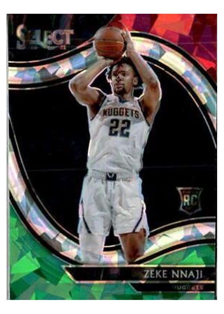 2020-21 Panini Select Base Set Zeke Nnaji #279 card