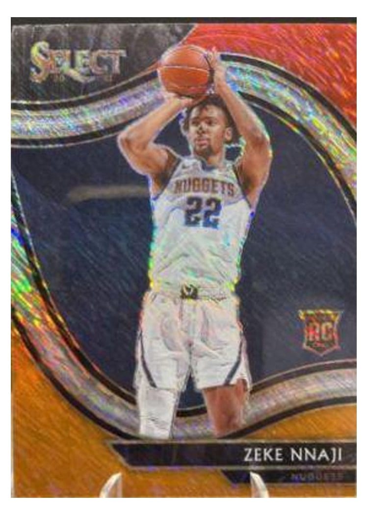 2020-21 Panini Select Base Set Zeke Nnaji #279 card