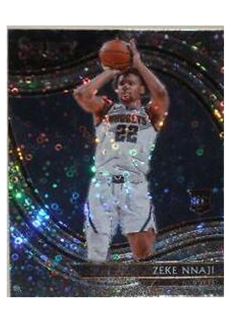2020-21 Panini Select Base Set Zeke Nnaji #279 card