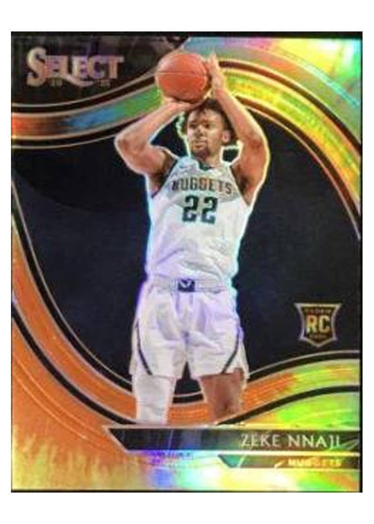 2020-21 Panini Select Base Set Zeke Nnaji #279 card