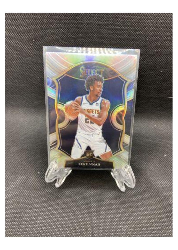 2020-21 Panini Select Base Set Zeke Nnaji #82 card