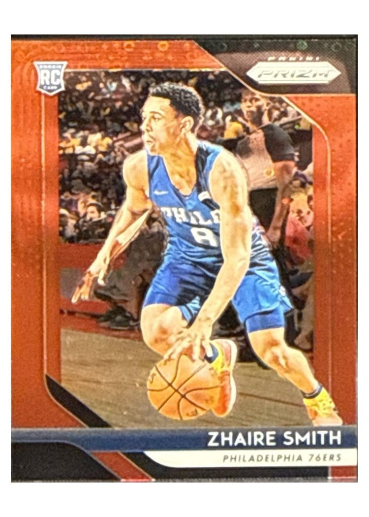 2018-19 Panini Prizm Base Set Zhaire Smith #189 card