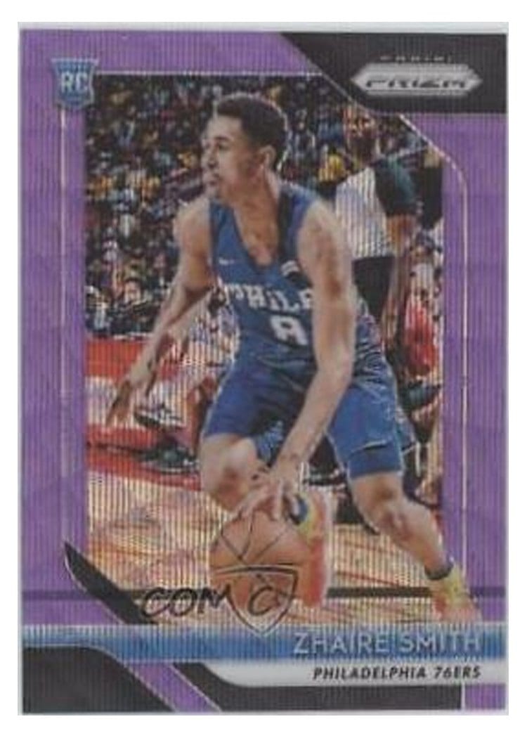 2018-19 Panini Prizm Base Set Zhaire Smith #189 card
