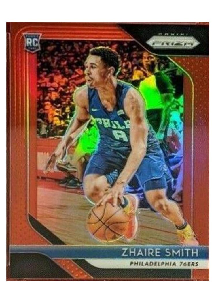 2018-19 Panini Prizm Base Set Zhaire Smith #189 card