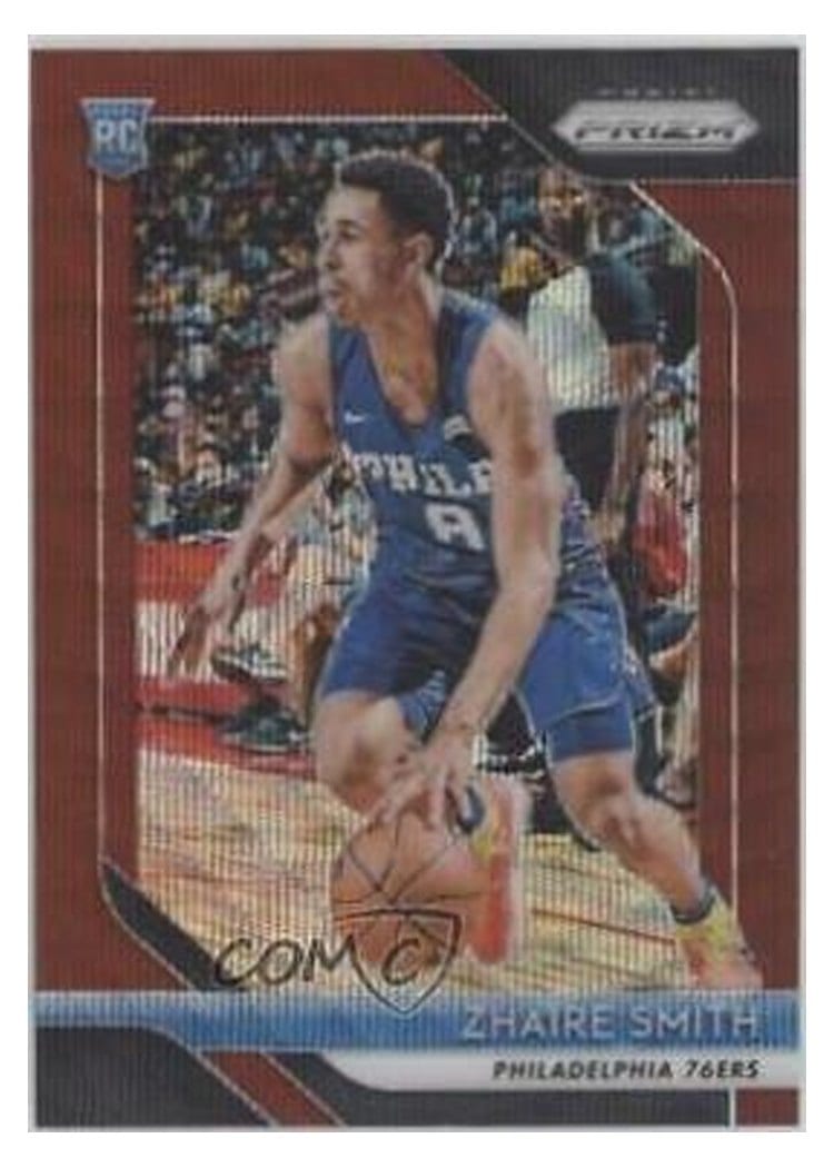 2018-19 Panini Prizm Base Set Zhaire Smith #189 card