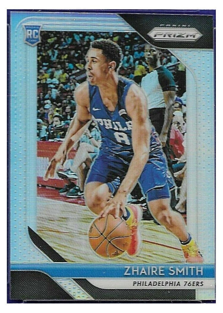 2018-19 Panini Prizm Base Set Zhaire Smith #189 card