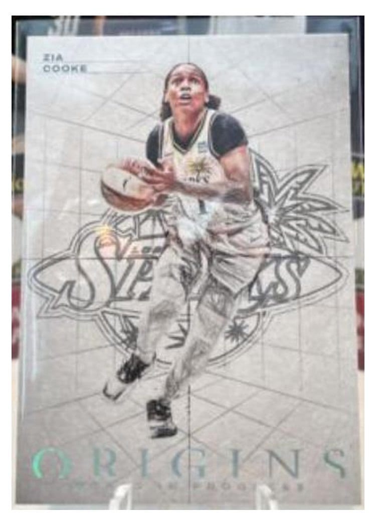 2023 Panini Origins WNBA Works in Progress Zia Cooke #3 card