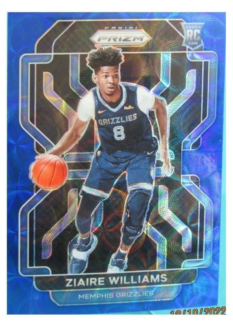 2021-22 Panini Prizm Base Set Ziaire Williams #313 card