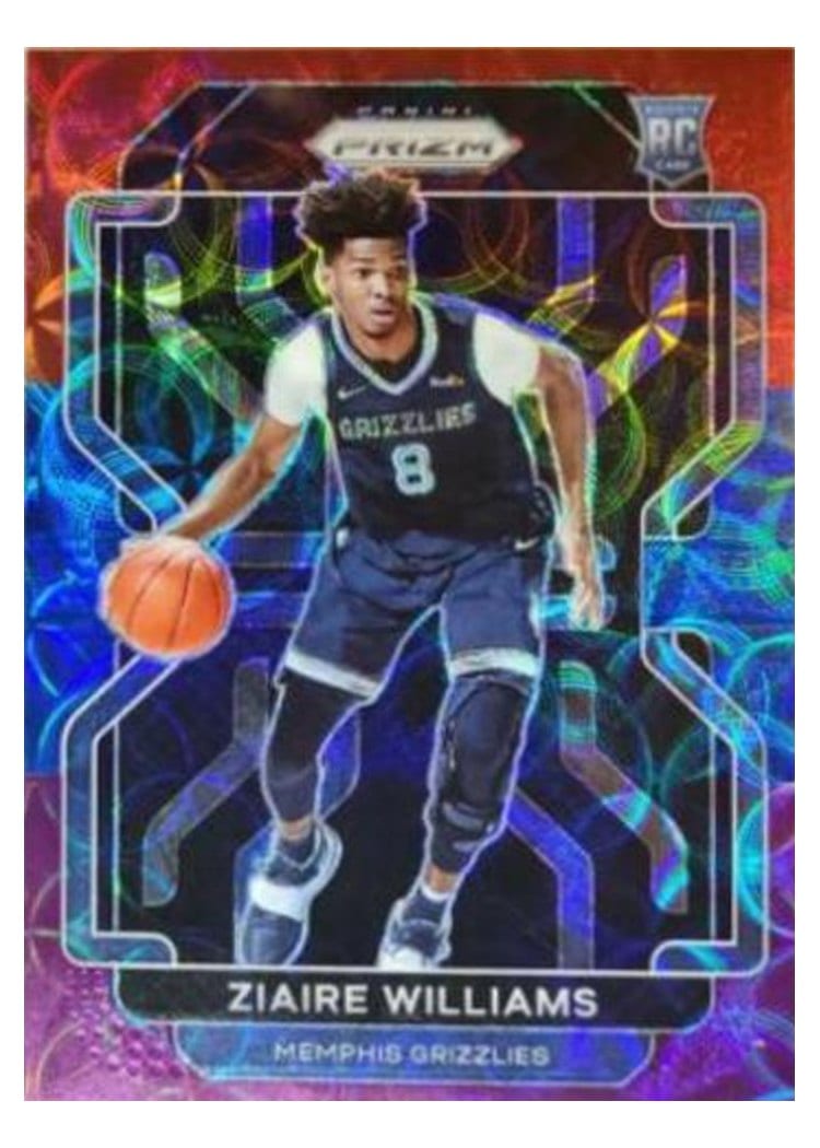 2021-22 Panini Prizm Base Set Ziaire Williams #313 card