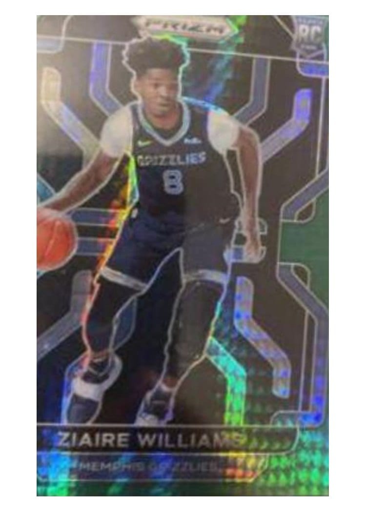 2021-22 Panini Prizm Base Set Ziaire Williams #313 card