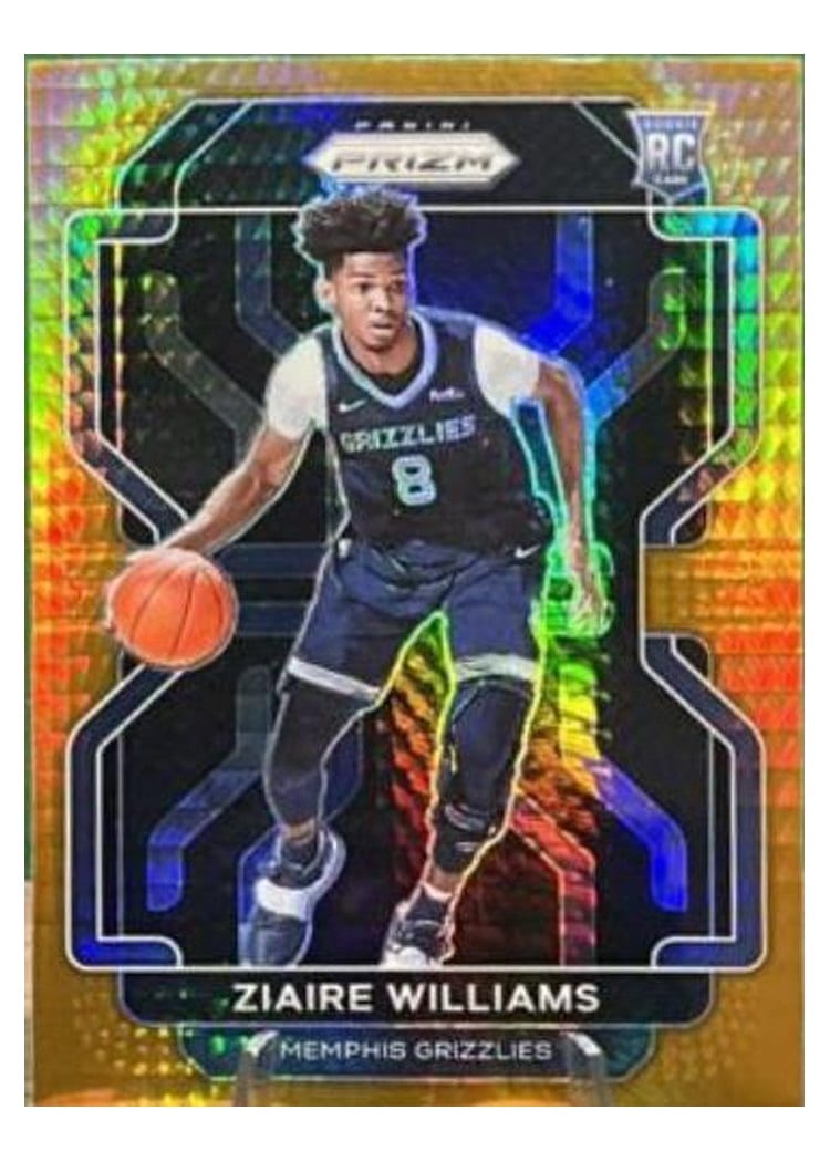 2021-22 Panini Prizm Base Set Ziaire Williams #313 card