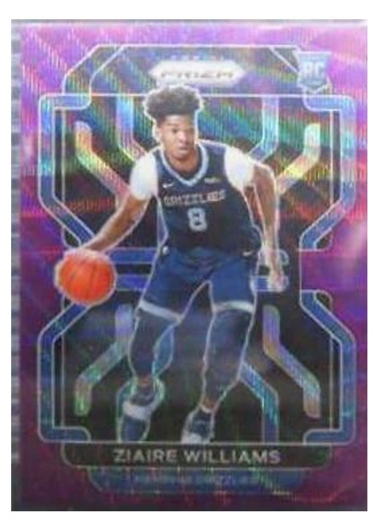 2021-22 Panini Prizm Base Set Ziaire Williams #313 card